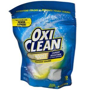 OxiClean Color Boost Laundry Brightener & Stain Remover Packets 10 Ct